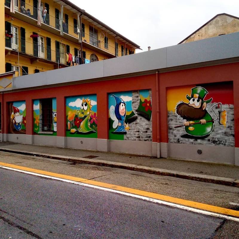 Murales per il Colorificio Perini