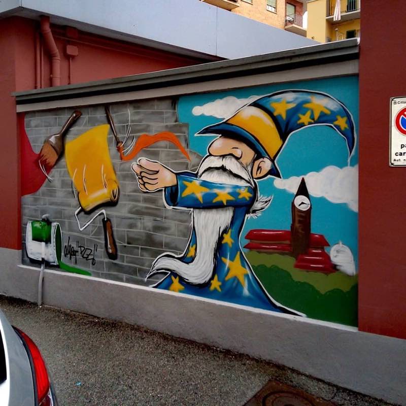 Lavoro di PLZ Decorazioni artistiche