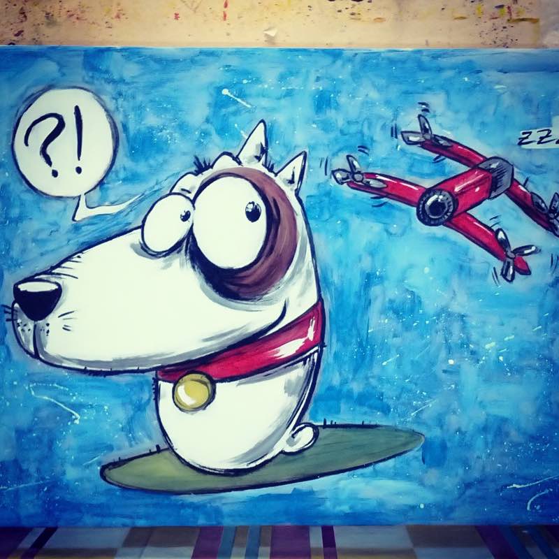 Lavoro di PLZ Decorazioni artistiche