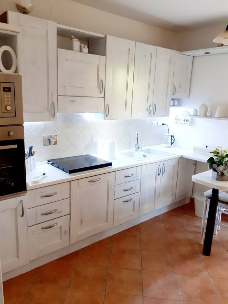 Restyling cucina effetto Shabby Chic