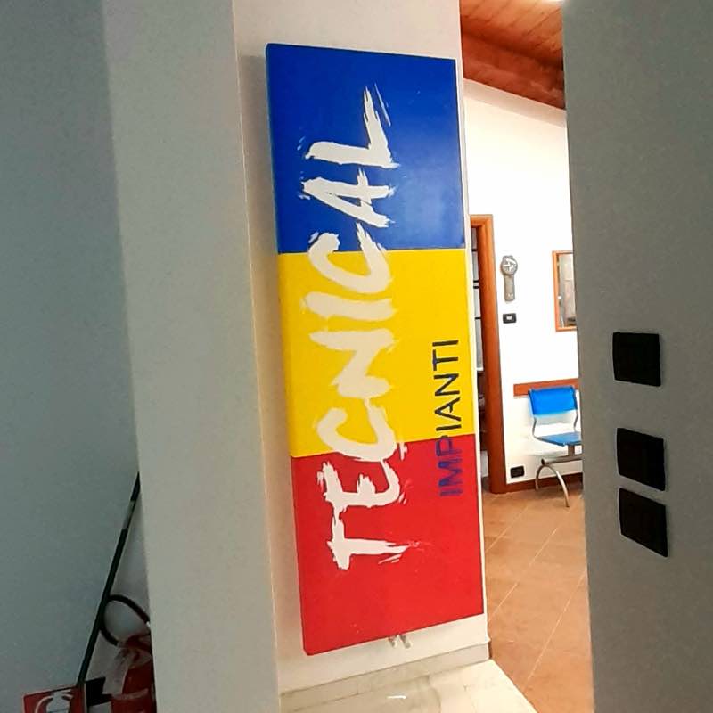 Termoarredo realizzato per la Tecnical Impianti