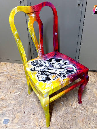 Sedia customizzata DRAGONBALL