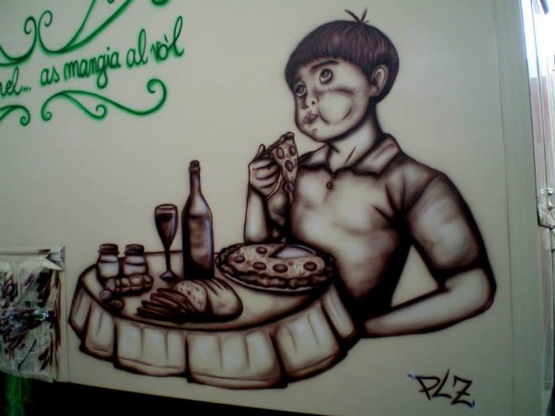 Lavoro di PLZ Decorazioni artistiche
