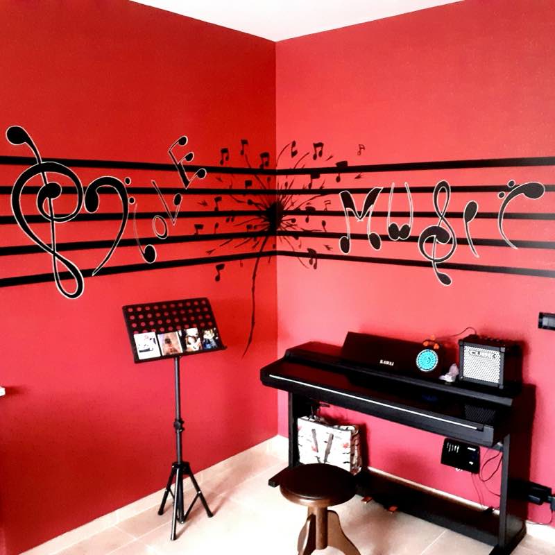 "I love music", studio musicale