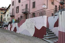 Murales dell'antica cittadella, nel centro storico
